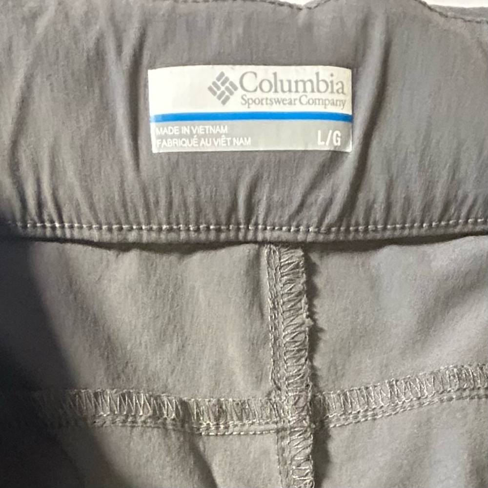 Columbia Anytime Casual Pull-On Pants Women's Gray Joggers. Size L - Picture 9 of 10